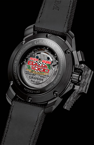 Chronofighter Oversize Score Baja 1000 watch backside