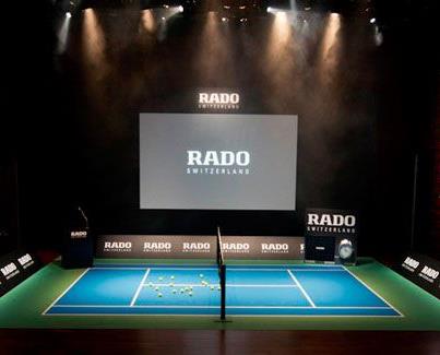 Rado – an official partner of tennis tournaments