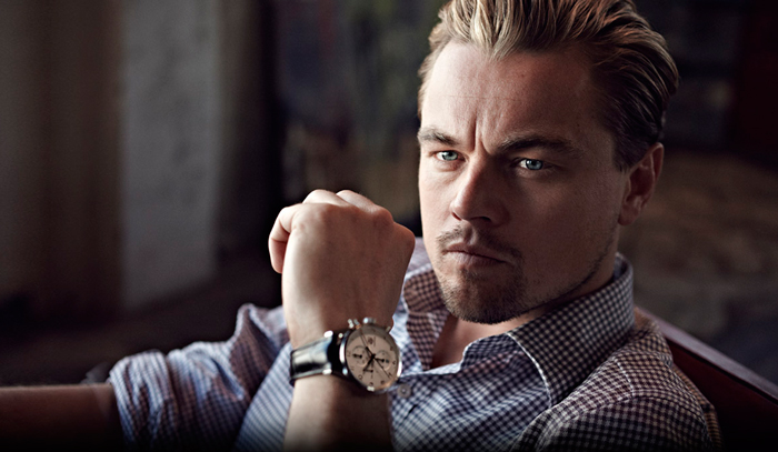 Leonardo DiCaprio and his watch