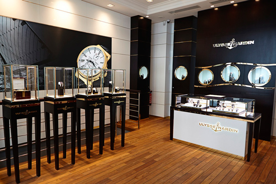 First Ulysse Nardin Boutique in Paris