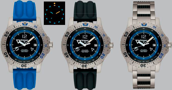 Traser Diver Automatic Blue watch