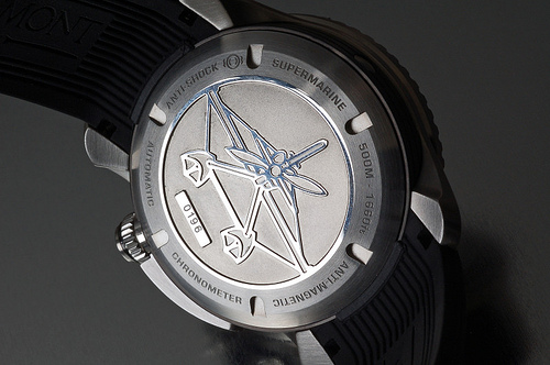 Supermarine 2000 watch caseback