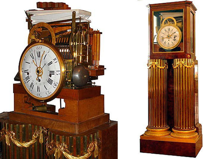 Musical clock of XVIII century