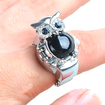 ring-watch with owl