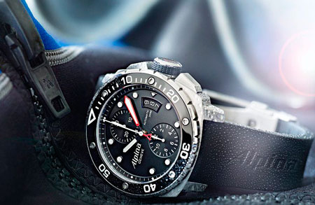 Extreme Diver 300 Chronograph watch by Alpina