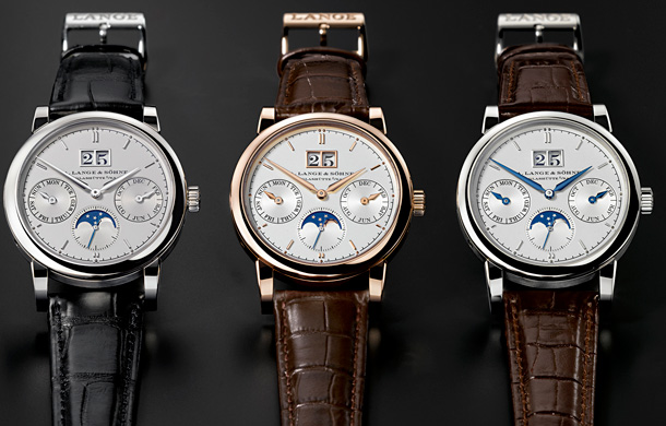 Saxonia Annual Calendar watches by A.Lange & Sohne