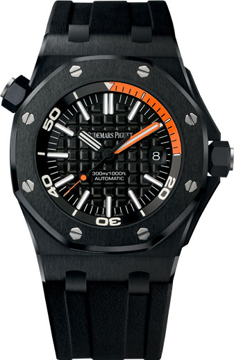 Royal Oak Offshore Diver Orange watch by Audemars Piguet