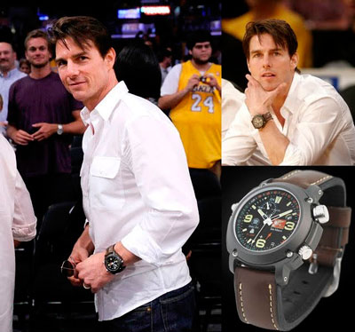 Tom Cruise with Anonimo Firenze watch