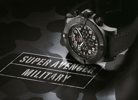 Super Avenger Military Limited Series watch by Breitling