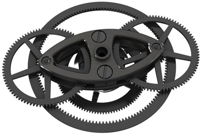 Cartier ID Two Differential Gear Train