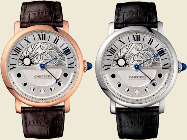 Rotonde de Cartier Day and Night watches