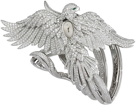 Cartier Secret Watch with Phoenix Bird