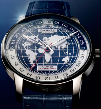 Christopher Ward C900 Worldtimer watch