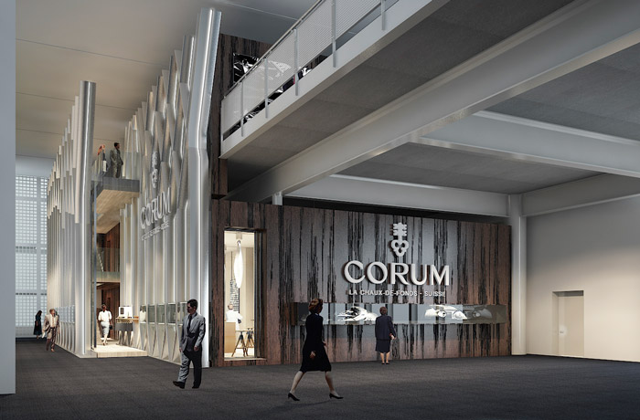 Corum inaugurates an over 700 sq.m. new booth at Baselworld 2013