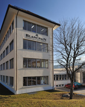 manufactory of Blancpain company