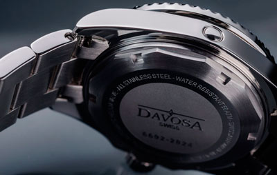 DAVOSA Ternos Professional DIVER watch caseback
