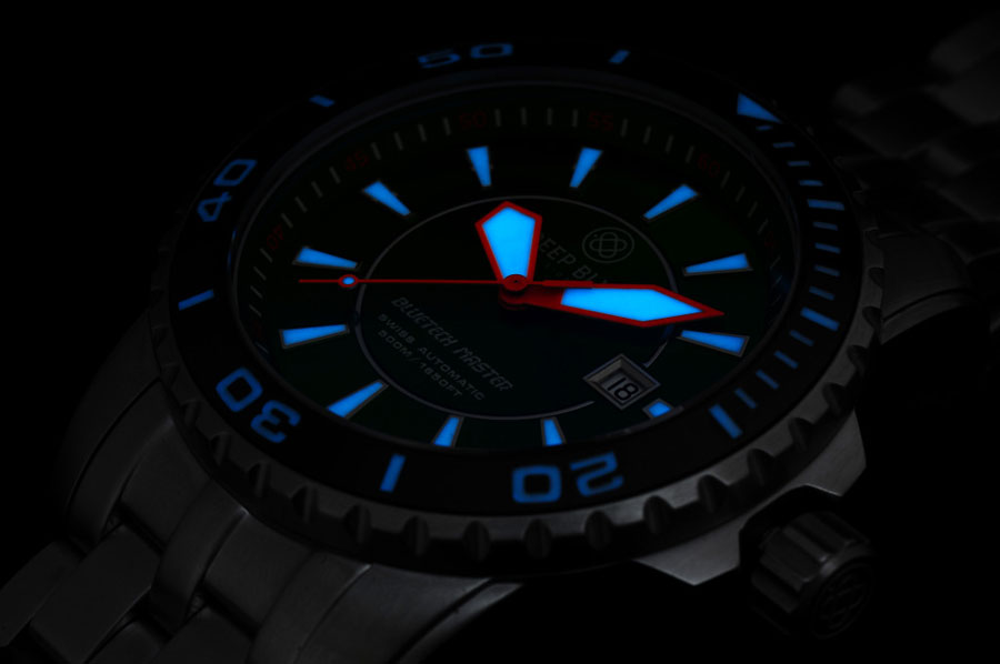 BlueTech Master 500 watch by Deep blue