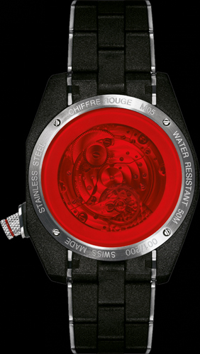 Dior Chiffre Rouge M05 watch backside