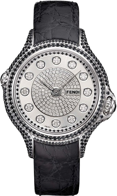 Fendi Precious Pave Crazy Carats watch