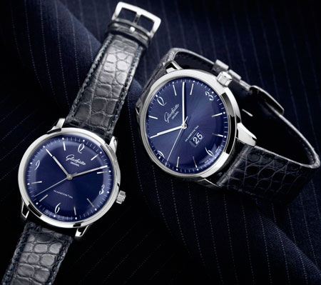 Sixties and Sixties Panorama Date watches by Glashütte Original