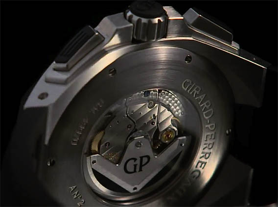 Girard-Perregaux Chrono Hawk watch caseback