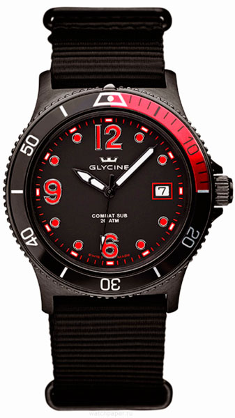 Combat Sub Quartz Watches  by Glycine