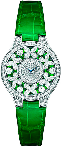 Graff Butterfly Emerald watch