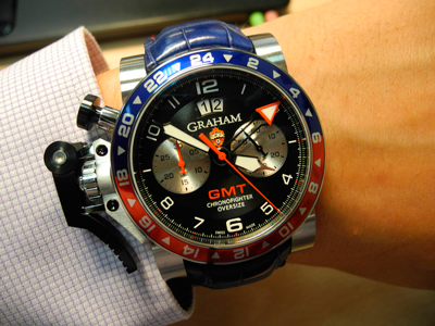 Graham-London Chronofighter GMT watch