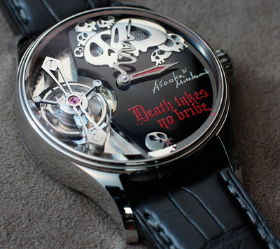 Tourbillon watch by Hajime Asaoka and Takashi Murakami