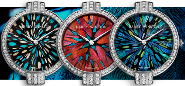 Harry Winston Premier Feathers watches