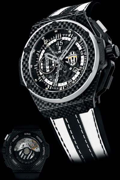 King Power Juventus Turin Timepiece by Hublot in honor of the Juventus