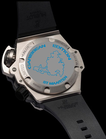 Oceanographic 4000 Caribbean watch caseback