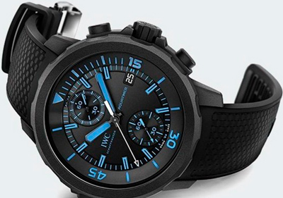 Aquatimer Chronograph Edition "50 Years Science for Galapagos" watch by IWC