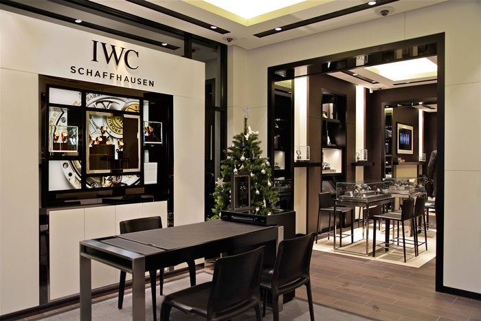 Updated IWC Boutique in Moscow