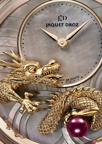 Jaquet Droz Petite Heure Minute Relief Dragon (Ref. J005023271)