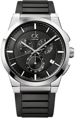 Calvin Klein Dart (Ref. K2S371D1) – a typical chronograph with quartz-based mechanism