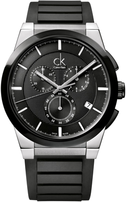Calvin Klein Dart (Ref. K2S37CD1) – a typical chronograph with quartz-based mechanism