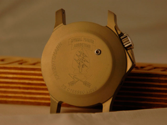 Prototype of Kaventsmann TriggerFish AL7075 Watch