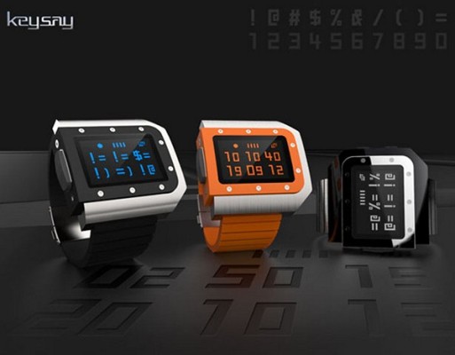 Keysay watch - watch with keypad