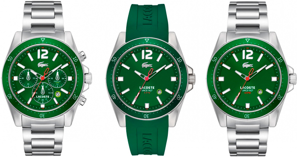 Lacoste Seattle watches in honor of Wimbledon