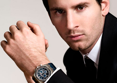 Royal Oak Leo Messi Limited Edition Timepiece by Audemars Piguet and Leo Messi were sold for 65,500 Euros