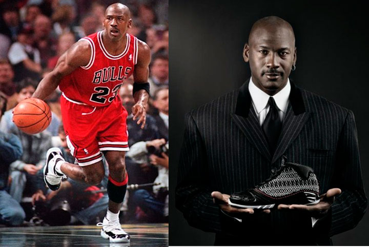 Michael Jordan prefers Nike