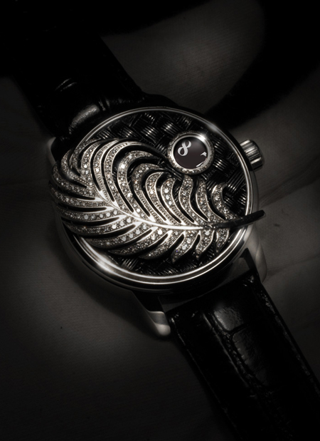 handmade watch - Magnificent Plume