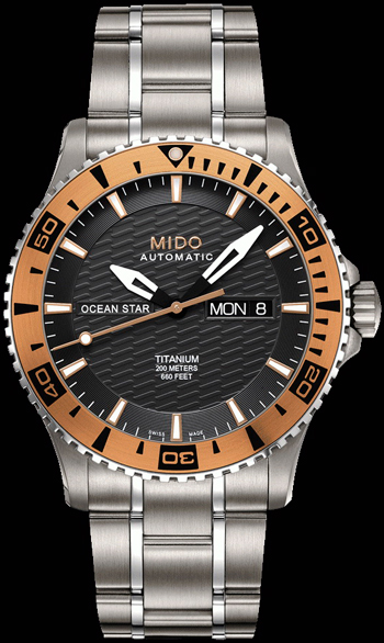 Ocean Star Captain IV Titanium watch