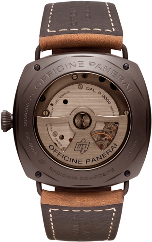 Radiomir Composite® Black Seal 3 Days Automatic – 45 mm (Ref. PAM00505) watch caseback