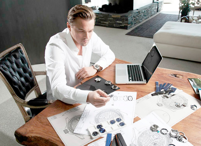 Leonardo DiCaprio and Tag Heuer