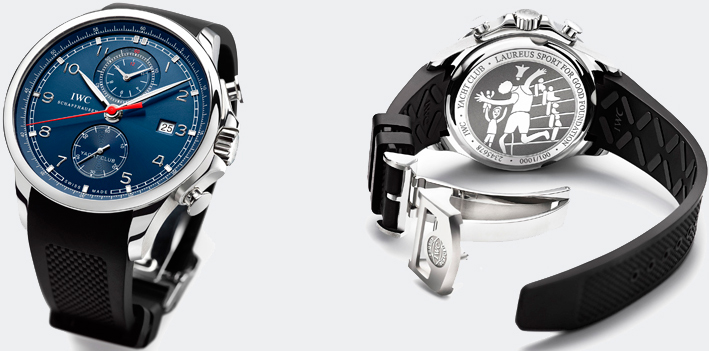 Portuguese Yacht Club Chrono for Laureus 2013 watch by IWC and Laureus Sport for Good Foundation