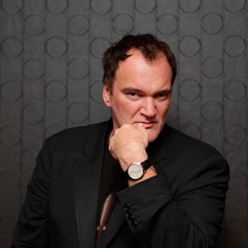 Quentin Tarantino with Girard-Perregaux 1966 Annual Calendar and Equation of Time watch