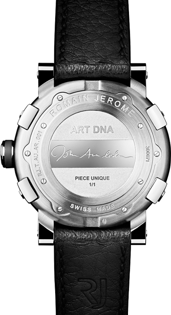 Art-DNA (Ref. RJ.T.AU.AR.001) watch backside