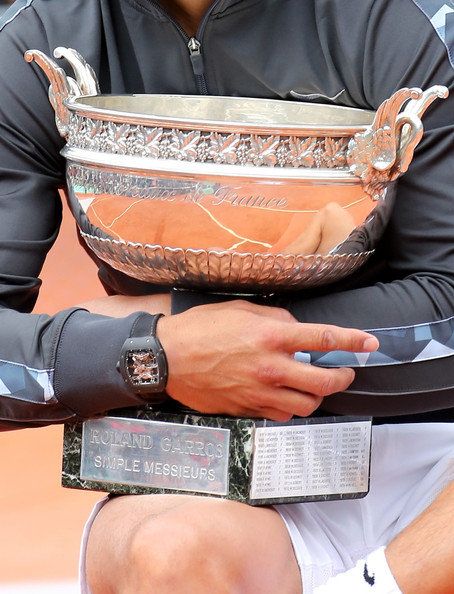 Rafael Nadal - a winner of Roland Garros 2012